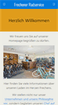 Mobile Screenshot of frechener-radservice.de